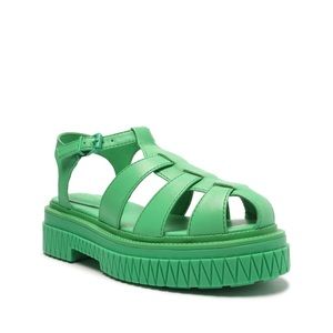 NIB Schutz Beatrix Fisherman Sandal